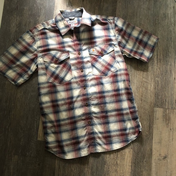 Carhartt Other - Carhartt | Relaxed Fit Plaid Button Down